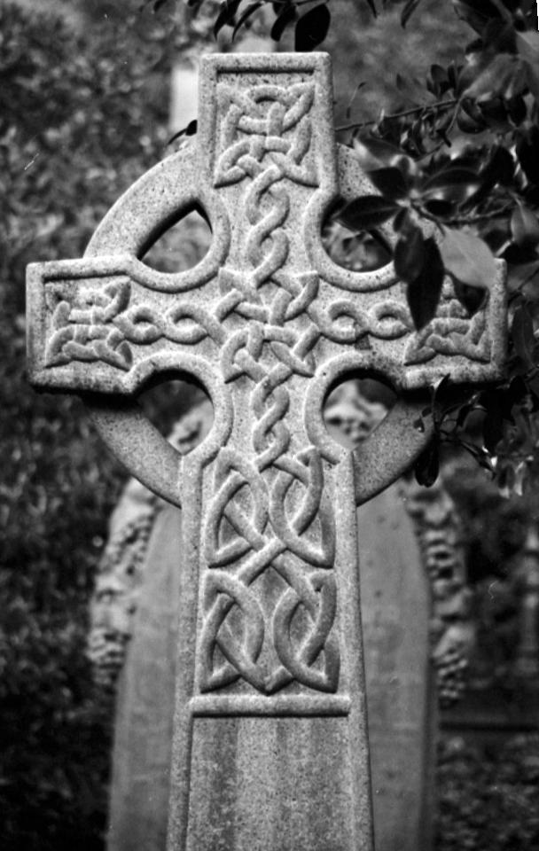 Celtic headstone