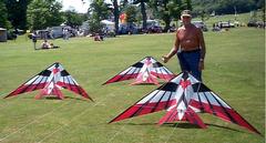 Ray Bethell and kites